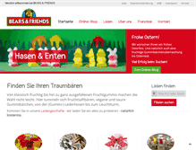 Tablet Screenshot of bears-friends.de